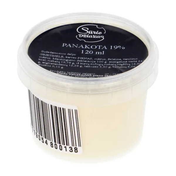 Desertas Panna cotta, SŪRIO DŽIAZAS, 120ml