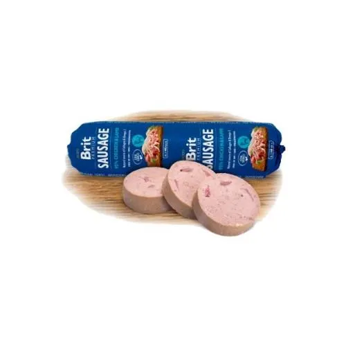 Dešra šunims BRIT PREMIUM, Chicken&Lamb, 800g