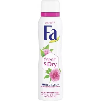 Dezodorantas FA Fresh & Dry Pink Sorbert, rutulinis, 50 ml