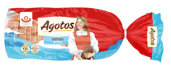 DIDYSIS AGOTOS raikytas batonas, 500 g
