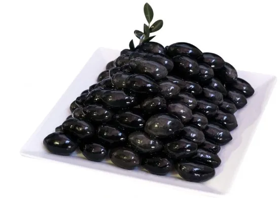 Didžiosios juodosios alyvuogės, TASTE LAND, su kauliukais, sūryme, 290g/160g