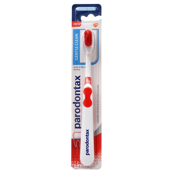 Dnatų šepetėlis PARODONTAX GENTLE CLEAN EXTRA SOFT , 1 vnt