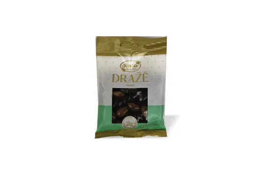 Dražė RŪTA Migdolai su šokoladu ir kava, 100 g