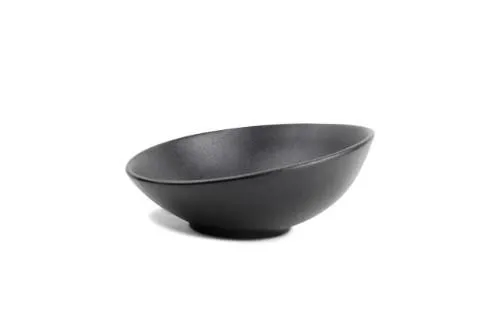 Dubuo Black Dusk, nuožulnus, porcelianas, 780 ml, D 24 cm, H 5/10 cm, vnt