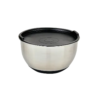 Dubuo su silikoniniu dangčiu, nerūdijantis plienas, D 16 cm, H 10 cm, vnt