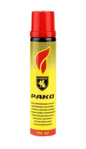 Dujų pildymo balionėlis PAKO, 100 ml, vnt