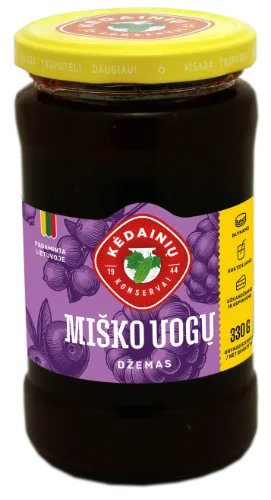 Džemas KĖDAINIŲ miško uogų, 330g