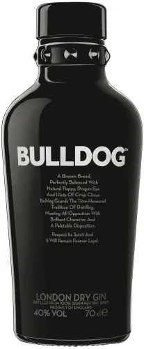 Džinas BULLDOG, 40%, 0,7 l