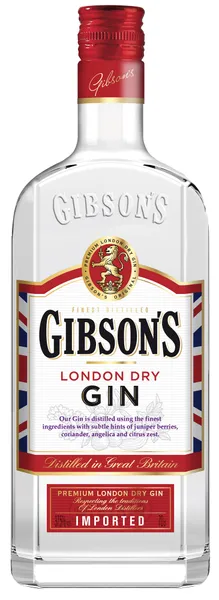 Džinas GIBSON'S Dry, 0,7 l, 37,5 %