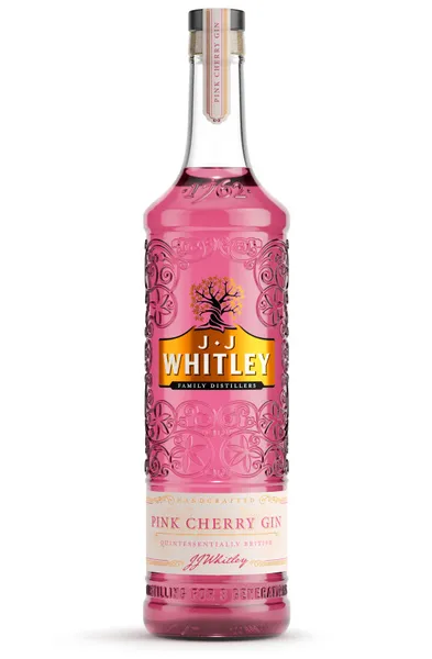 Džinas JJ WHITLEY, rožinės vyšnios, 38%, 0,7l