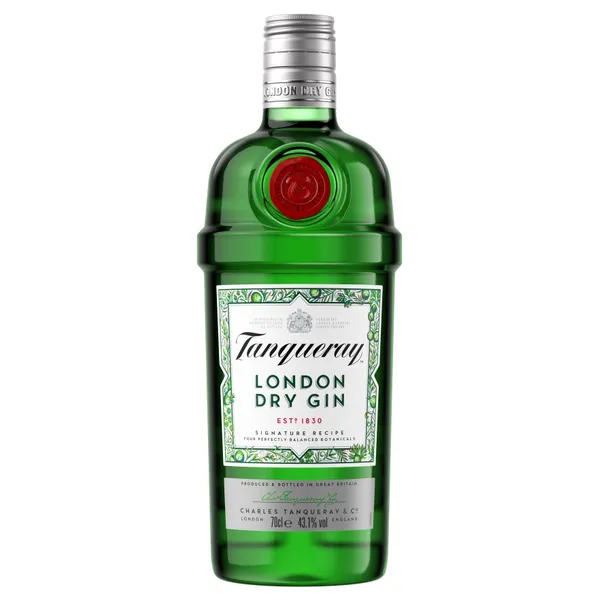 Džinas TANQUERAY London Dry, 43,1 %, 0,7 l