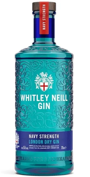 Džinas WHITLEY NEILL Navy Strength, 57%, 0,7 l