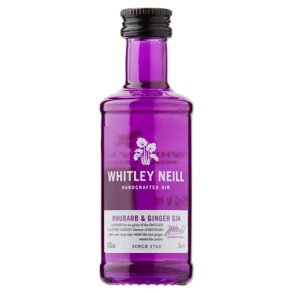 Džins WHITLEY NEILL Rhubarb&Ginger, 43%, 0.05l