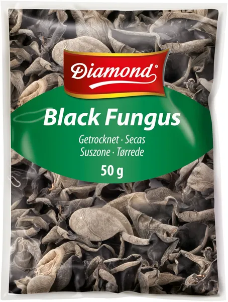 Džiovinti juodieji grybai, DIAMOND, 50 g