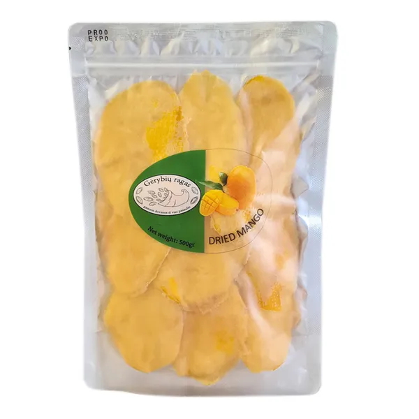 Žāvētas mango šķēles GERYBIU RAGAS, 500g