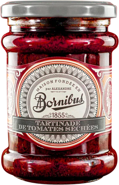 Saulē kaltētu tomātu pasta BORNIBUS, 245g