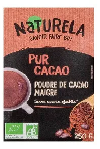 Ekologiška kakava be cukraus Naturela 250g, LT-EKO-001