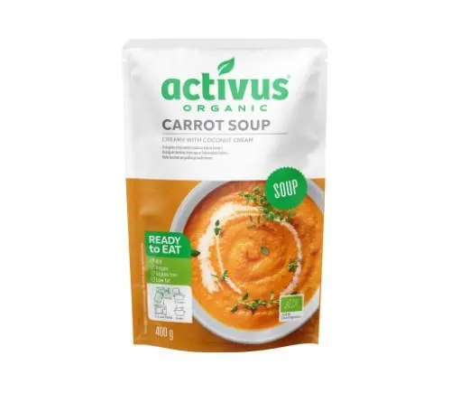 Burkānu krēmzupa ACTIVUS BIO, 400g