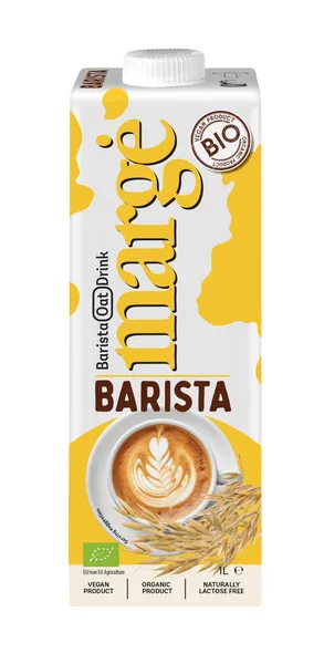 Ekologiškas avižų gėrimas UAT MARGĖ, Barista, 1 l, LT-EKO-001