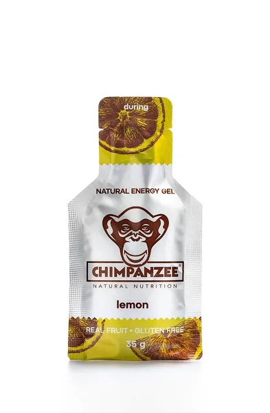 Ekologiškas energinis gelis CHIMPANZEE, citrinų skonio, 35 g, LT-EKO-001