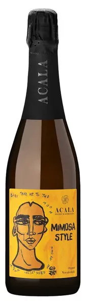 Ekologiškas gaivusis putojantis arbatos gėrimas ACALA Mimosa Style, 750 ml, LT-EKO-001