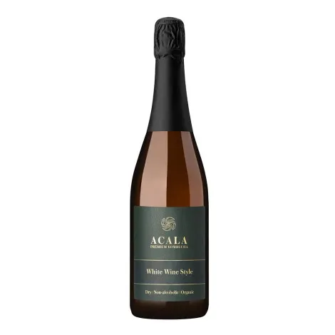 Ekologiškas gaivusis putojantis arbatos gėrimas ACALA White Wine Style, 750 ml, LT-EKO-001
