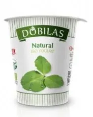 Ekologiškas jogurtas DOBILAS, natūralus, 2,4%, 300 g, LT-EKO-001