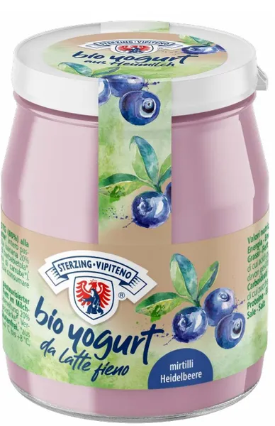 Jogurts VIPITENO ar melleņu garšu, stiklā, 150g
