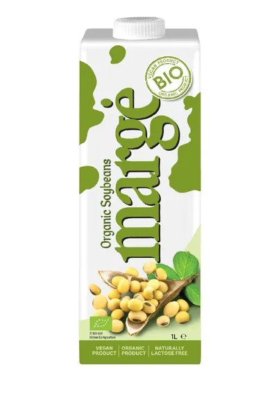 Ekologiškas sojos gėrimas MARGĖ, 1l, LT-EKO-001
