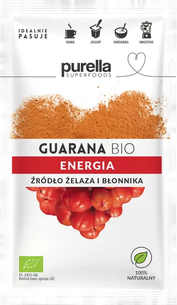 Guarānas pulveris PURELLA, 21g