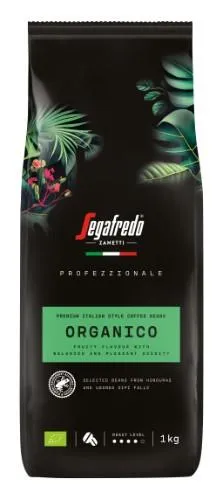 Ekologiškos kavos pupelės SEGAFREDO Profezzionale Organico, 1 kg LT-EKO-001
