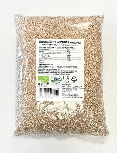 Ekologiškos kvietinės kruopos EKOFRISA, 1 kg LT-EKO-001