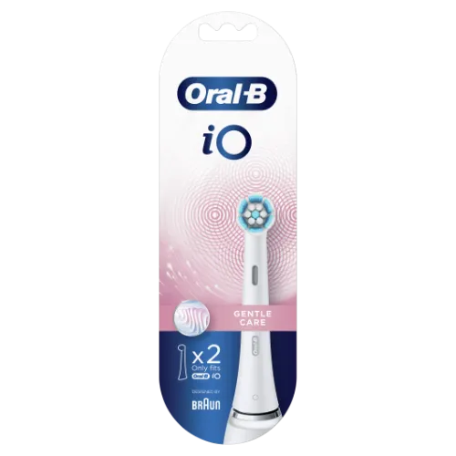 Elektrinio dantų šepetėlio galvutės ORAL-B iO Gentle Care, White, 2 vnt.