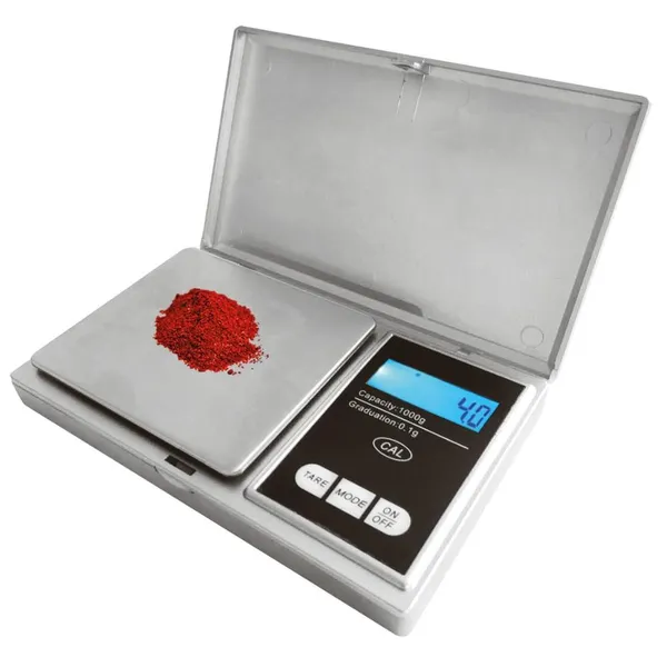 Elektroninės svarstyklės, iki 1 kg, 12,7 x 7, 6 cm, vnt