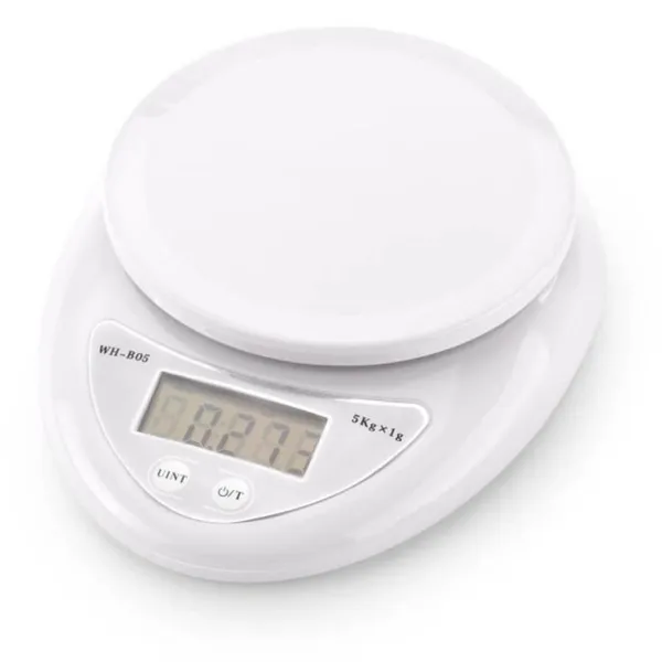 Elektroninės svarstyklės, iki 5 kg, vnt