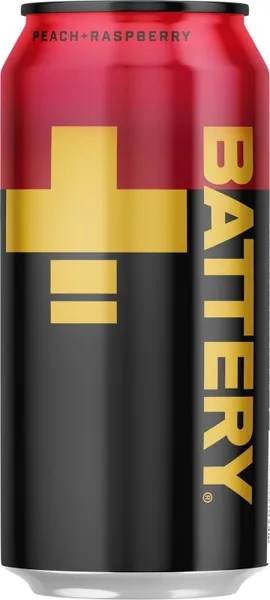Energetinis gėrimas Battery, Persikų-Aviečių, 0,5l