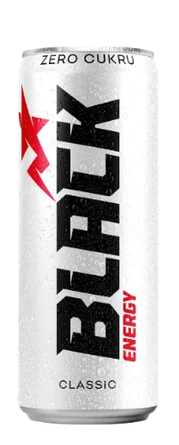 Energetinis gėrimas BLACK ENERGY be cukraus, skardinė, 250 ml