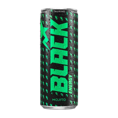 Energetinis gėrimas BLACK ENERGY Mojito, skardinė, 250 ml D