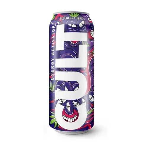 Enerģijas dzēriens Cult blueberry coconut 0.5l