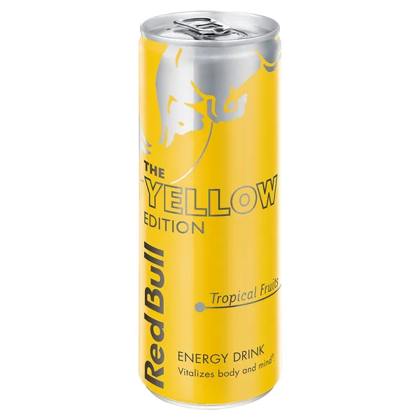 Energinis gėrimas RED BULL Yellow Edition 0,25l. (D)