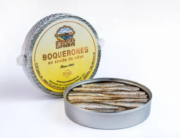 Europiniai ančiuviai Paco Lafuente, aliejuje, 120g