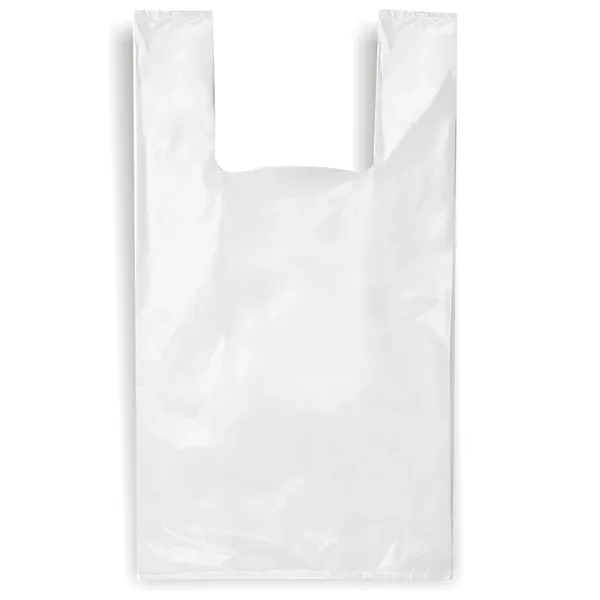 Fasavimo maišeliai su rankenelėmis, balti, 24 / 6 x 45 cm, 8 mk, 100 vnt., 0,2 kg