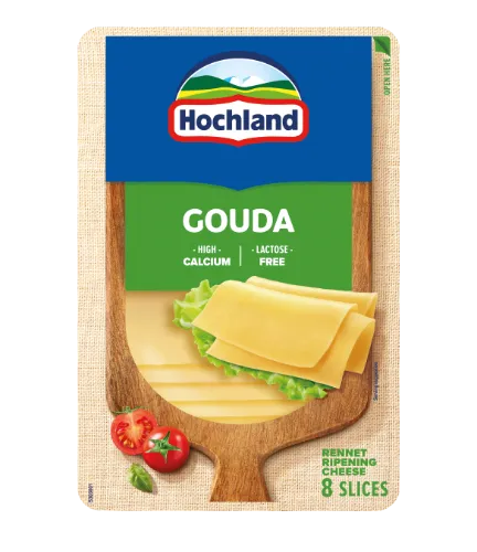 Fermentinis sūris  HOCHLAND Gouda, riekelėmis, 135 g