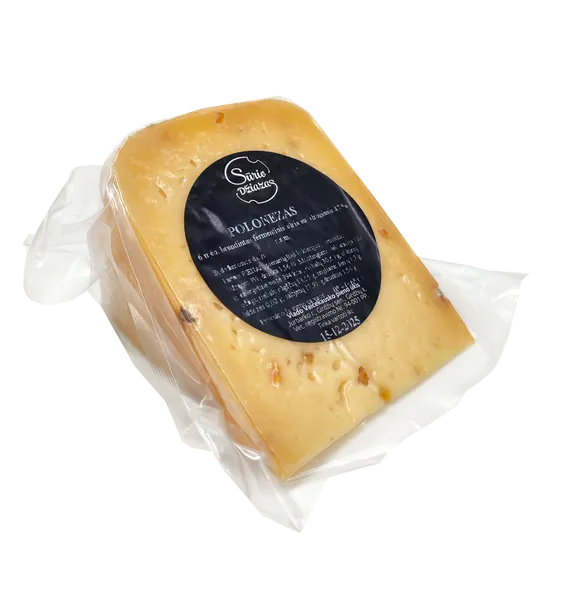 Fermentinis sūris SŪRIO DŽIAZAS, su ožragės sėklomis ,~300g