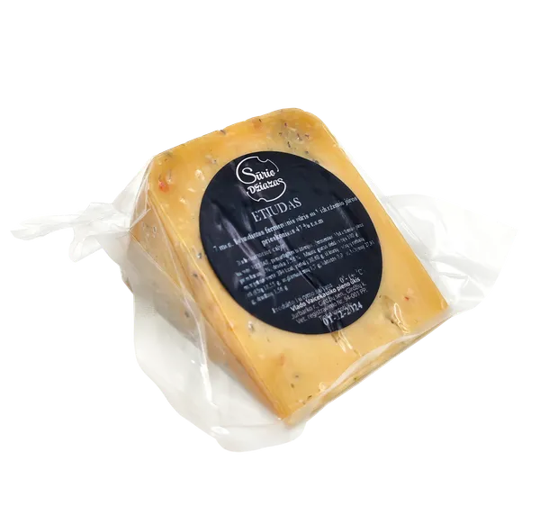Fermentinis sūris SŪRIO DŽIAZAS, su viduržemio jūros žolelėmis,~300g