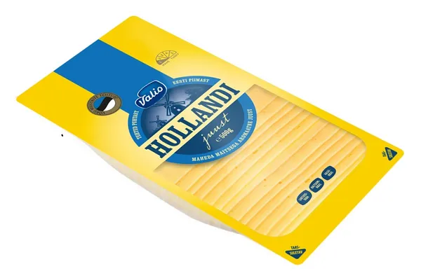 Fermentinis sūris VALIO HOLLANDI, pjaustytas 27 % rieb.,  500 g