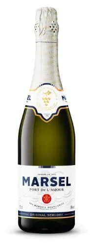 Aromatizēts baltvīna dzēriens MARSEL Original, 8%, 0.75l