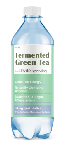 Funkcinis gaivusis gėrimas FERMENTED GREEN TEA BY AKVILĖ, 0,6l