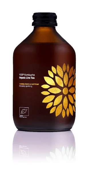 Gaivusis arbatos gėrimas VIGO Kombucha LT-EKO-001 , BIO  Yerba Mate 330ml