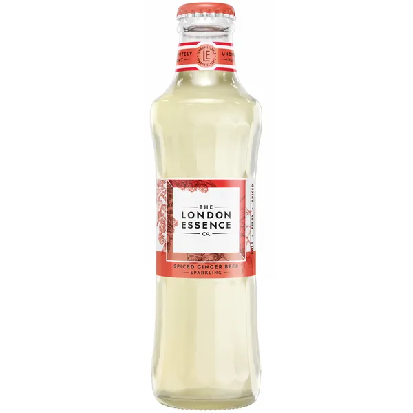 Bezalkoholisks dzēriens LONDON ESSENCE Ginger Beer, gāzēts, stiklā, 0.2l (DEP)